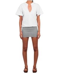 GIMAGUAS - Alina V-Neck T-Shirt - Lyst