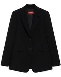 Max Mara - Studio Linz Single-Breasted Tailored Blazer - Lyst