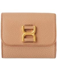 Chloé - Chlo Logo Engraved Tri-Fold Wallet - Lyst