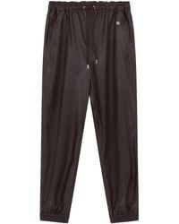 Stella McCartney - Alter Mat Drawstring Tapered Trousers - Lyst