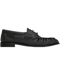 Saint Laurent - Le Loafer Slip-On Flat Shoes - Lyst