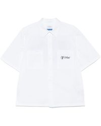 Off-White c/o Virgil Abloh - Button-Up Short-Sleeved Shirt - Lyst