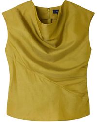 Soeur - Eclat Cowlneck Ruched Blouse - Lyst