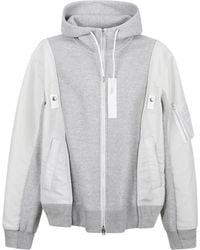 Sacai - Long-Sleeve Casual Jacket - Lyst