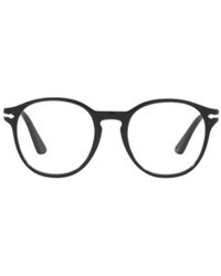 Persol - Round Frame Logo Flat Mirror - Lyst