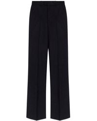Ann Demeulemeester - Maaike Pleat Front Trousers - Lyst