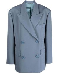 Acne Studios - Double-Breasted Button-Fastening Jacket - Lyst