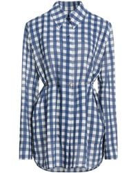 Jacquemus - Plaid Long-Sleeve Shirt - Lyst