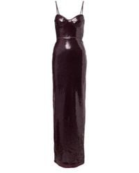 David Koma - Embellished Gathered Gown - Lyst