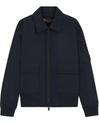 BOSS - Patch-Pocket Bomber Jacket - Lyst