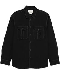 Studio Nicholson - Collared Long-Sleeved Shirt - Lyst