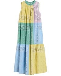 Weekend by Maxmara - Printed Cotton Poplin Dress - Lyst