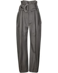 JW Anderson - Jw Anderson Gathered Waist D-Ring Trousers - Lyst