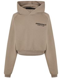 Fear Of God - Logo Hooded Sweatshirt - Lyst