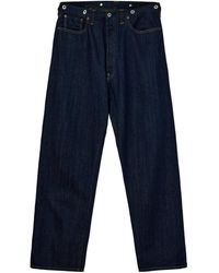 A.PRESSE - Washed Wide-Leg Jeans - Lyst