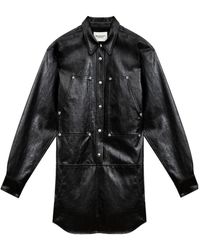 Isabel Marant - Leather Mini Dress For - Lyst