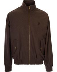 Drole de Monsieur - Long-Sleeved Stand-Up Collar Jacket - Lyst