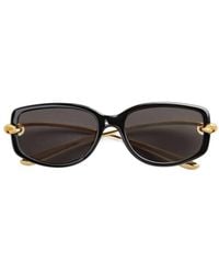 Bottega Veneta - Knot Rectangular Sunglasses - Lyst