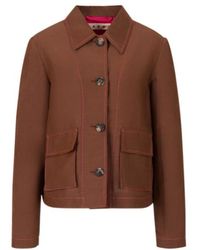 Marni - Contrast Stitch Boxy Jacket - Lyst