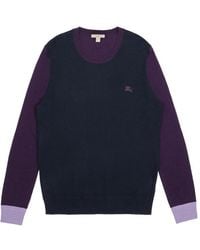 Burberry - Round-Necked Matching Pullover - Lyst