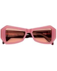 Retrosuperfuture - Tempio Rectangular Frame Sunglasses - Lyst