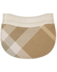Burberry - Rocking Horse Checked Curved-Edge Cardholder - Lyst