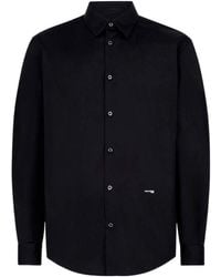 DSquared² - Logo Printed Buttoned Shirt - Lyst