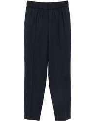 Peserico - Elasticated-Waist Trousers - Lyst
