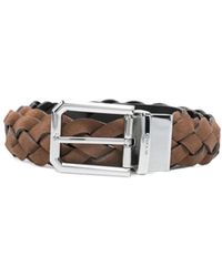 Etro - Braided Buckle Belt - Lyst