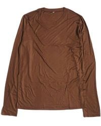 Baserange - Round-Neck Long-Sleeve Top - Lyst