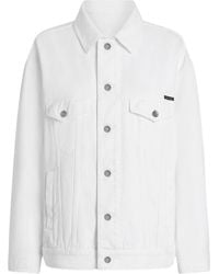 Dolce & Gabbana - Loose Fit Denim Jacket - Lyst