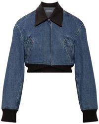 IRO - Long-Sleeve Denim Jacket - Lyst
