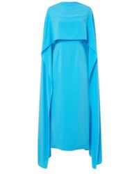 ROKSANDA - Elina Caped Midi Dress - Lyst