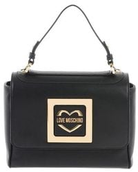 Moschino - Logo Plaque Cross Body Bag - Lyst