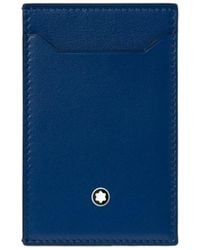 Montblanc - Meisterstück Logo Plaque Card Holder - Lyst