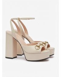 Gucci - Horsebit Platform Sandal - Lyst