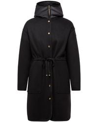 Moncler - Bonreposse 3-In-1 Wool Cashmere Long Down Jacket - Lyst