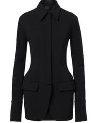 Mugler - Wool-Blend Jacket - Lyst