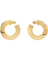 Alaïa - Blade Hoop Earrings - Lyst