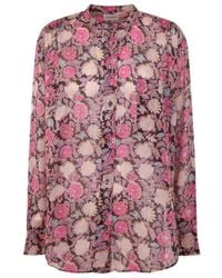 Isabel Marant - Mexika Long Sleeve Shirt - Lyst