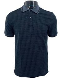 dunhill - Buckle Short-Sleeved Polo Shirt - Lyst