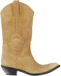 Versace - Houston Texan Boots - Lyst