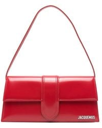 Jacquemus - Le Bambino Long Leather Shoulder Bag - Lyst