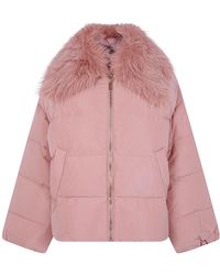 Twinset - Quilted Zippered Padded Jacket - Lyst