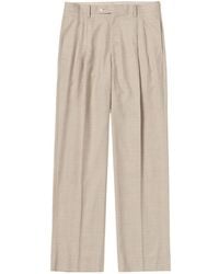 AURALEE - Logo Casual Pants - Lyst