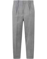 Dior - Homme Straight Leg Pleated Pants - Lyst