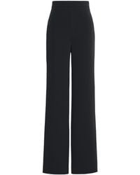 Max Mara - High-Waist Straight-Leg Pants - Lyst