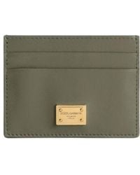 Dolce & Gabbana - Logo Plaque Card Holder - Lyst