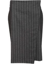 Loulou de Saison - Mason Knee Length Wrap Skirt - Lyst