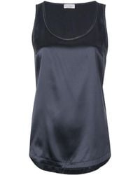 Brunello Cucinelli - Silk Tank Top - Lyst